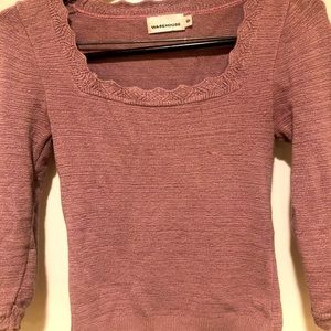 Rose colored 3/4 Warehouse top